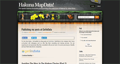 Desktop Screenshot of hakunamapdata.com